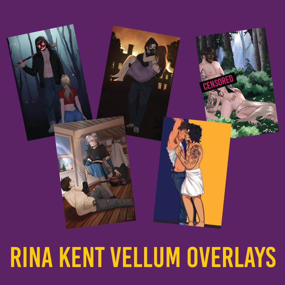 Rina Kent - Legacy of Gods Vellum Overlay - Officially Licensed