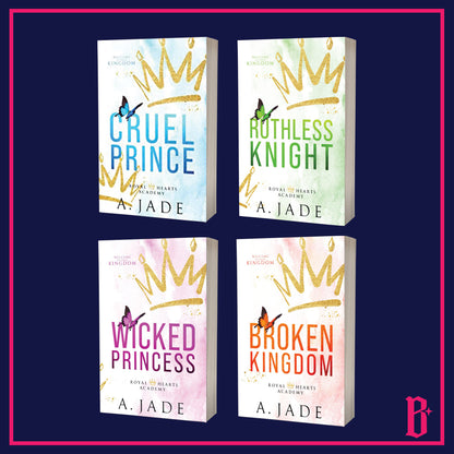 Royal Hearts Academy Series by A. Jade (Physically Signed)