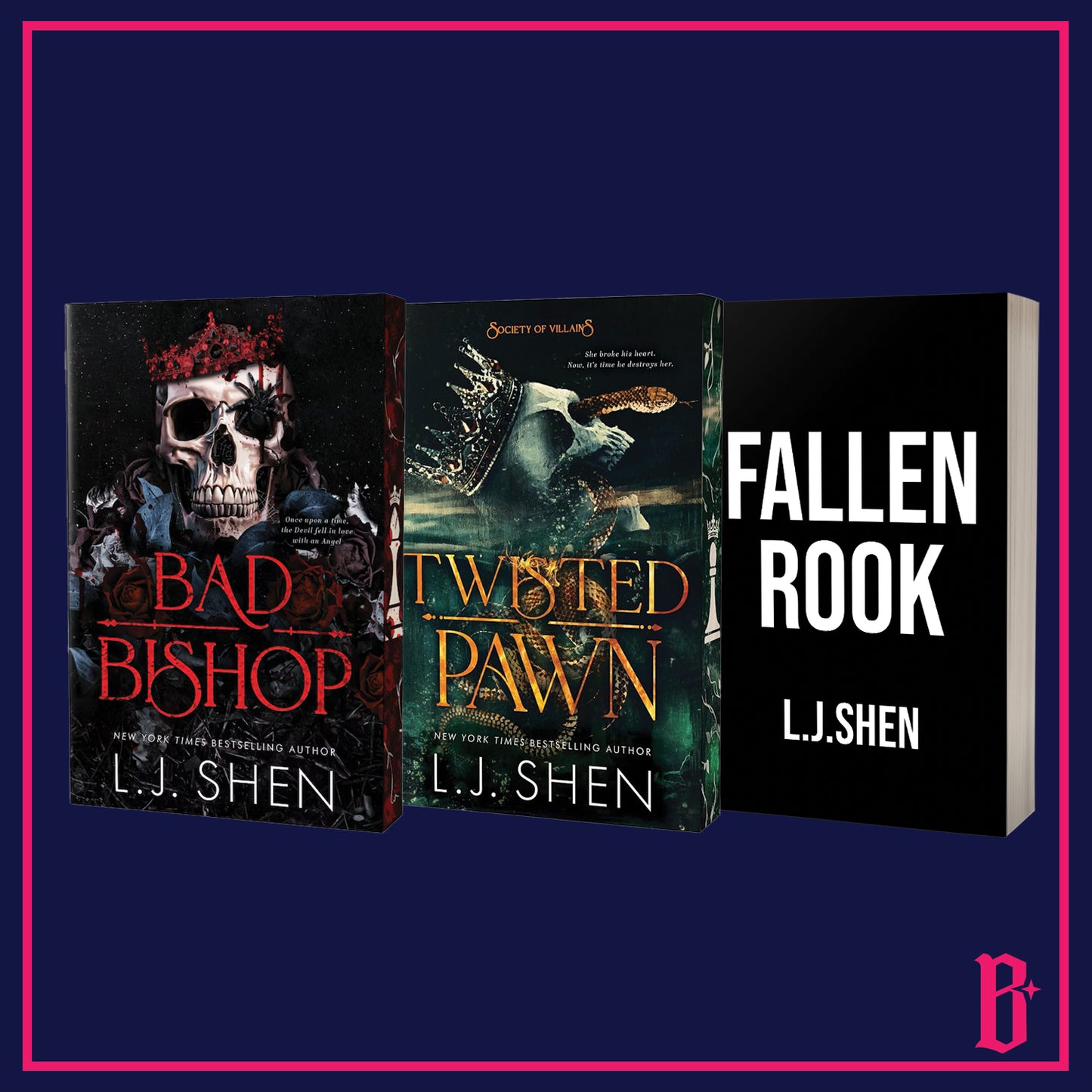 Society of Villains Series by L.J. Shen (Deluxe Edition) PREORDER