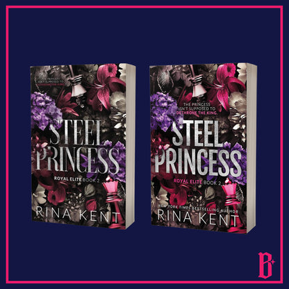 Steel Princess by Rina Kent (OOP Discreet and New Discreet Editions, Foiled Bookplate)