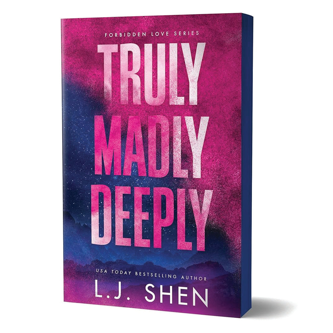 Truly, Madly Deeply by LJ Shen - Bloom Edition with Blue Edges