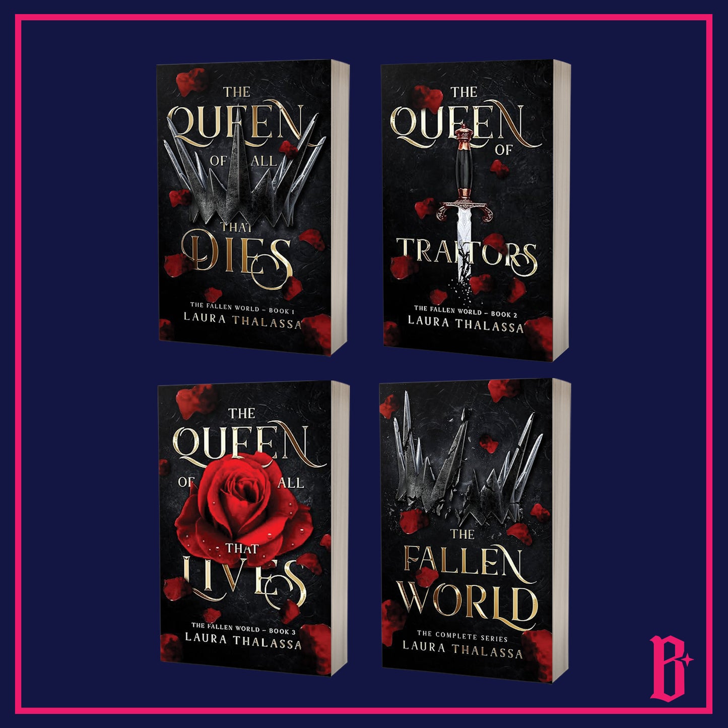 The Fallen World Series by Laura Thalassa (Signed Unattached Bookplate)