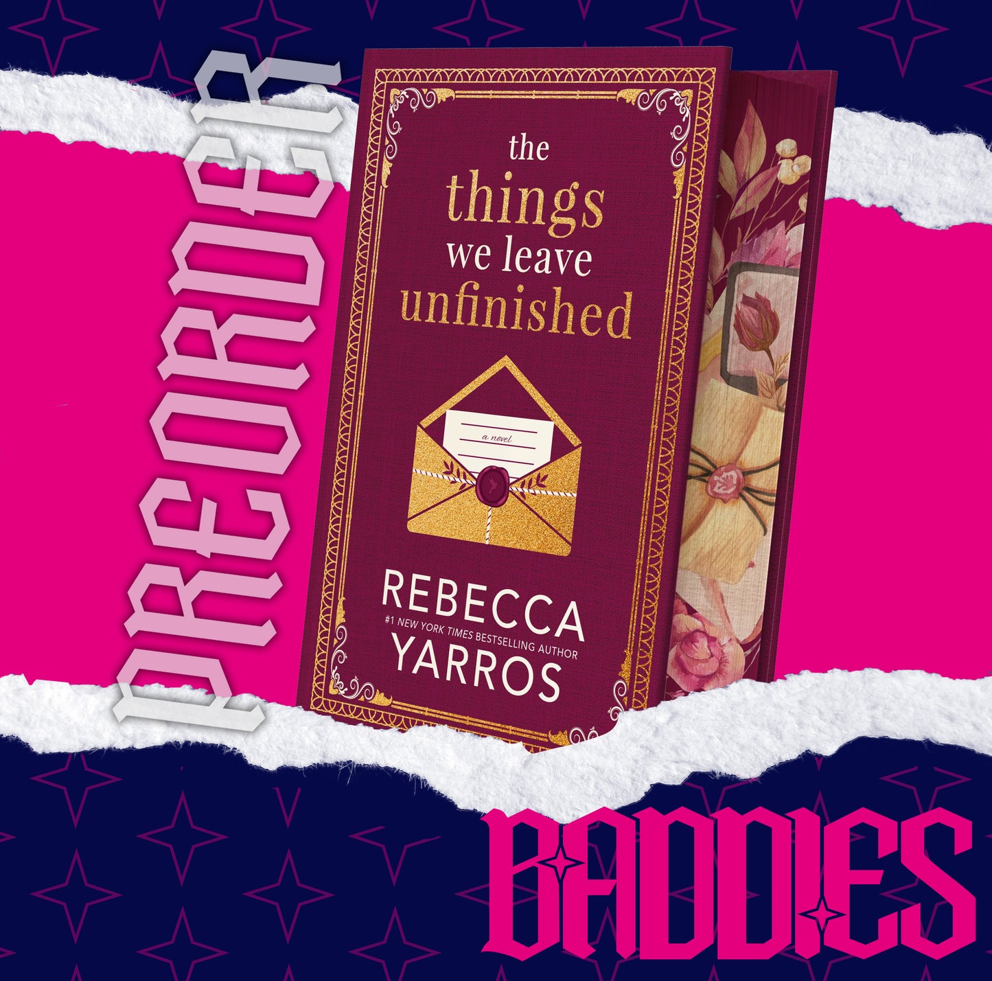 The Things We Leave Unfinished by Rebecca Yarros (Deluxe Special Edition) PREORDER