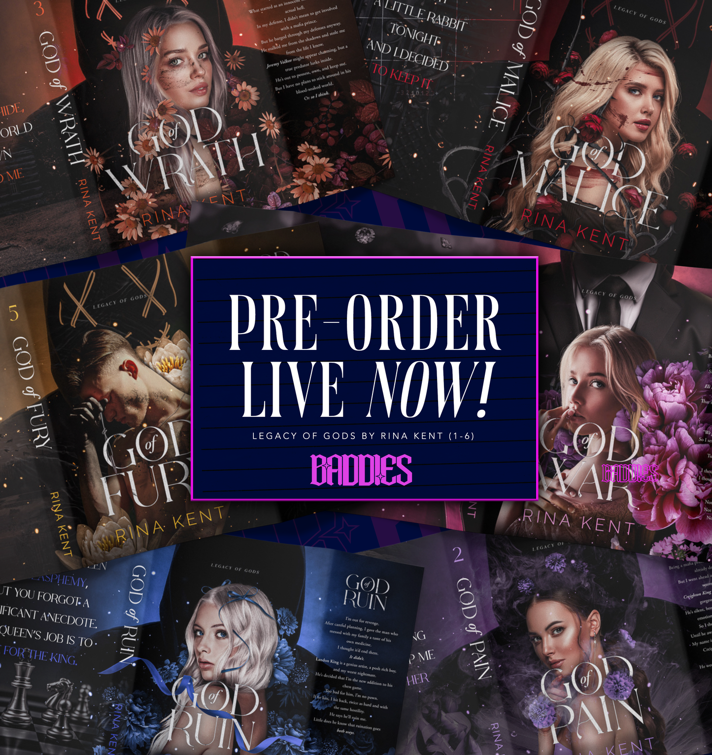 Legacy of Gods Alternate Dust Jackets