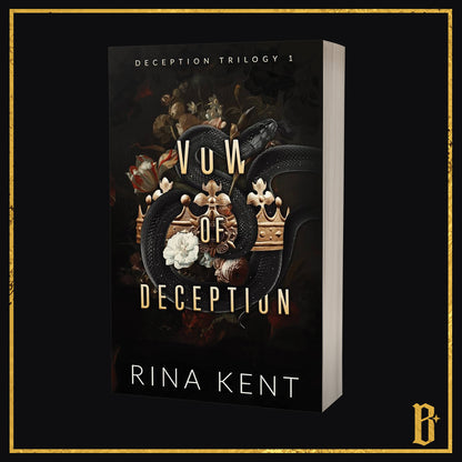 Deception Trilogy by Rina Kent (Foiled Bookplate)