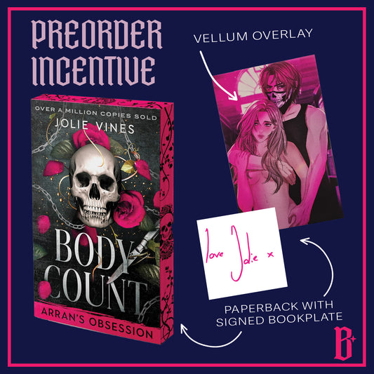 Arran's Obsession by Jolie Vines (Deluxe Edition, Signed) Preorder Incentive