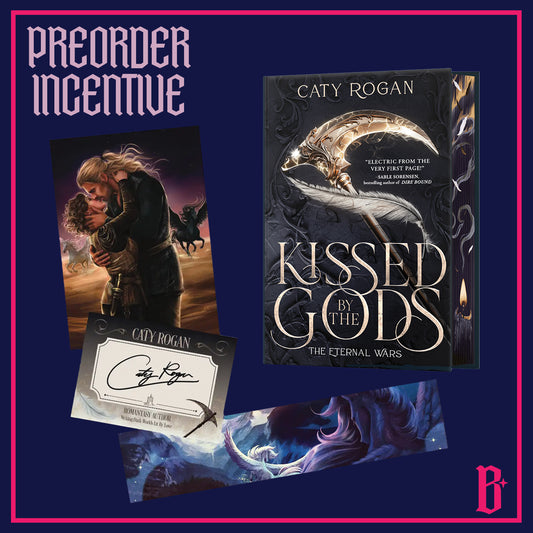 Kissed by the Gods by Caty Rogan (Deluxe Edition, Signed) PREORDER Incentive