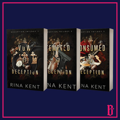 Deception Trilogy by Rina Kent (Foiled Bookplate)