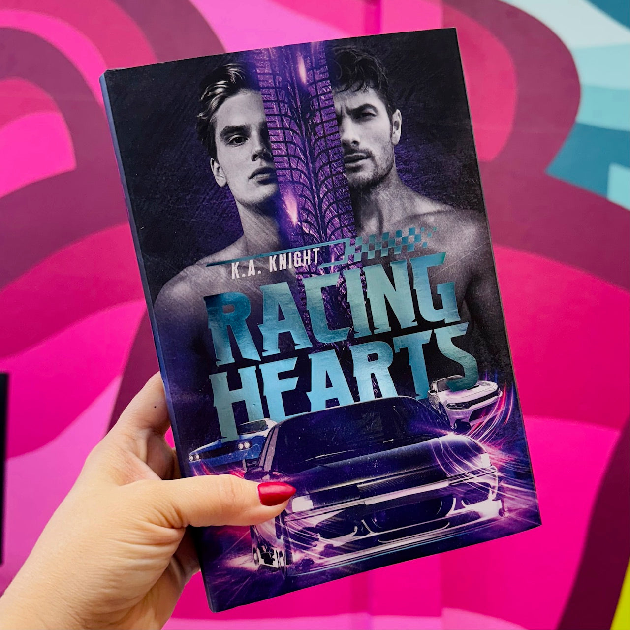 Racing Hearts by K.A. Knight (Baddies Exclusive Edition, Signed)