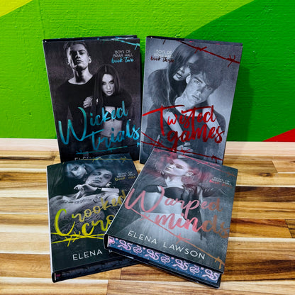 Boys of Briar Hall Series by Elena Lawson (Baddies Exclusive Edition, Signed)