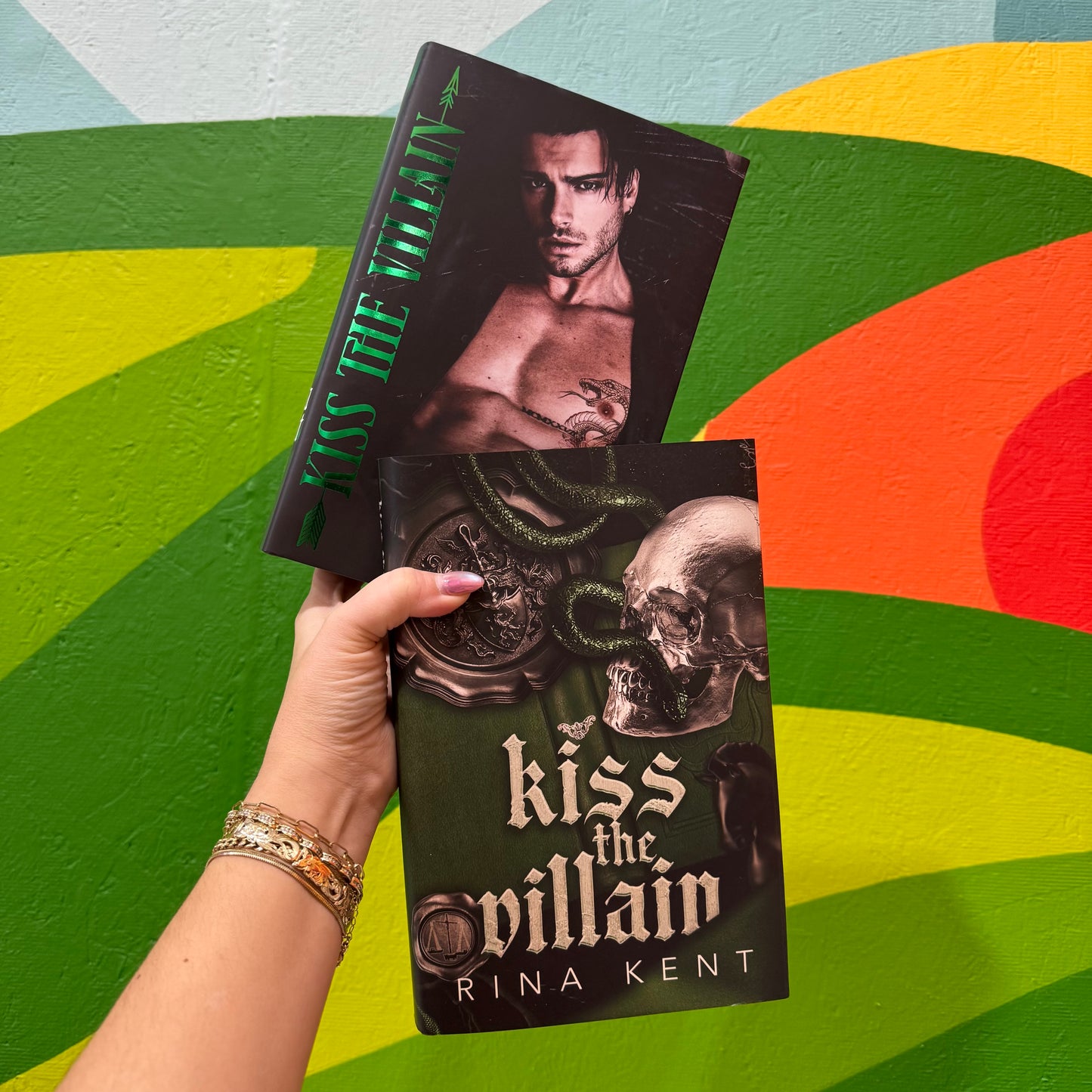 Kiss the Villain by Rina Kent (Baddies Edition, Signed)