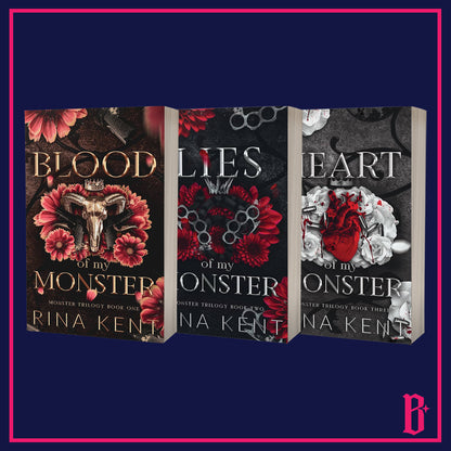 Monster Trilogy by Rina Kent (Foiled Bookplate)