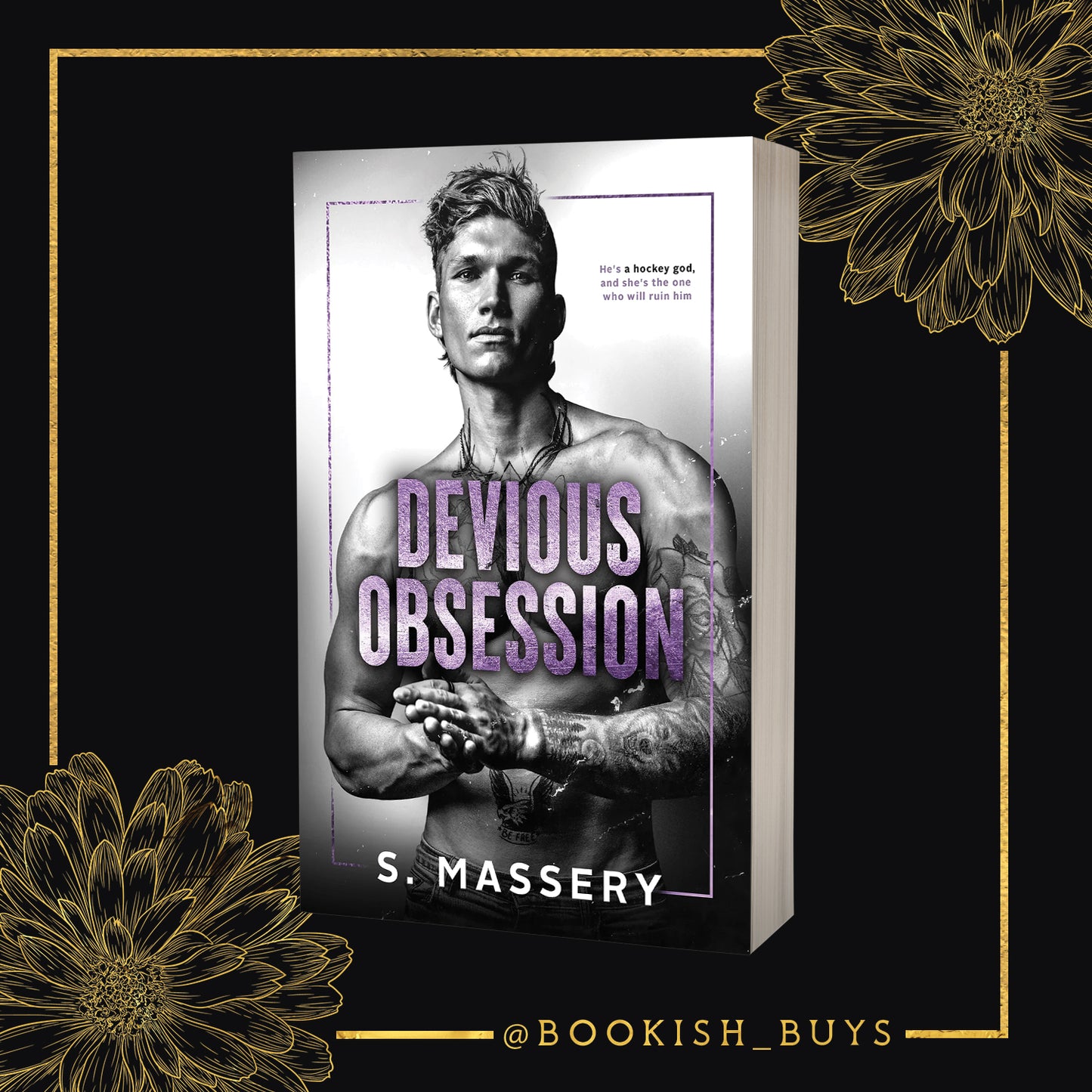 Devious Obsession by S. Massery – Out of Print Original Paperback (hand-signed)