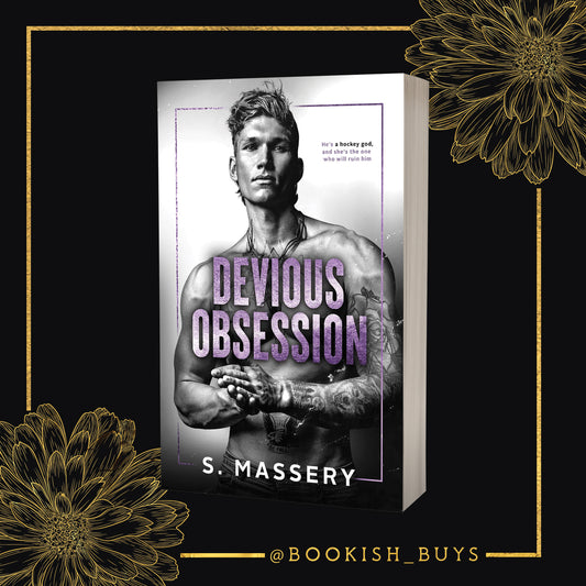 Devious Obsession by S. Massery – Out of Print Original Paperback (hand-signed)