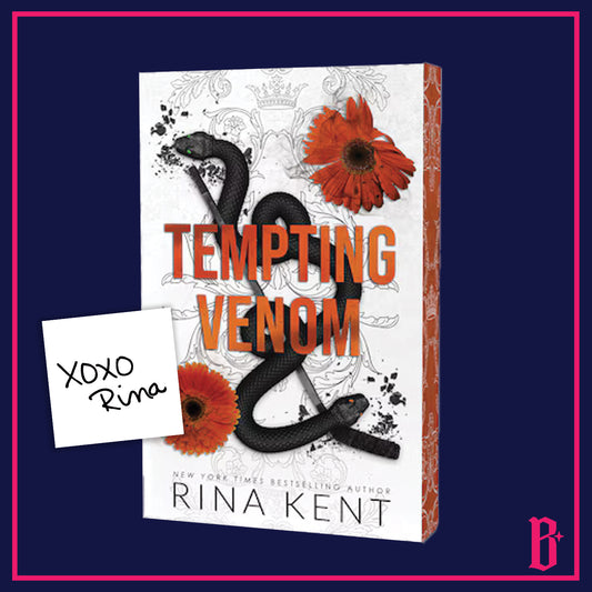 Tempting Venom by Rina Kent (Deluxe Edition, Signed) PREORDER Incentive