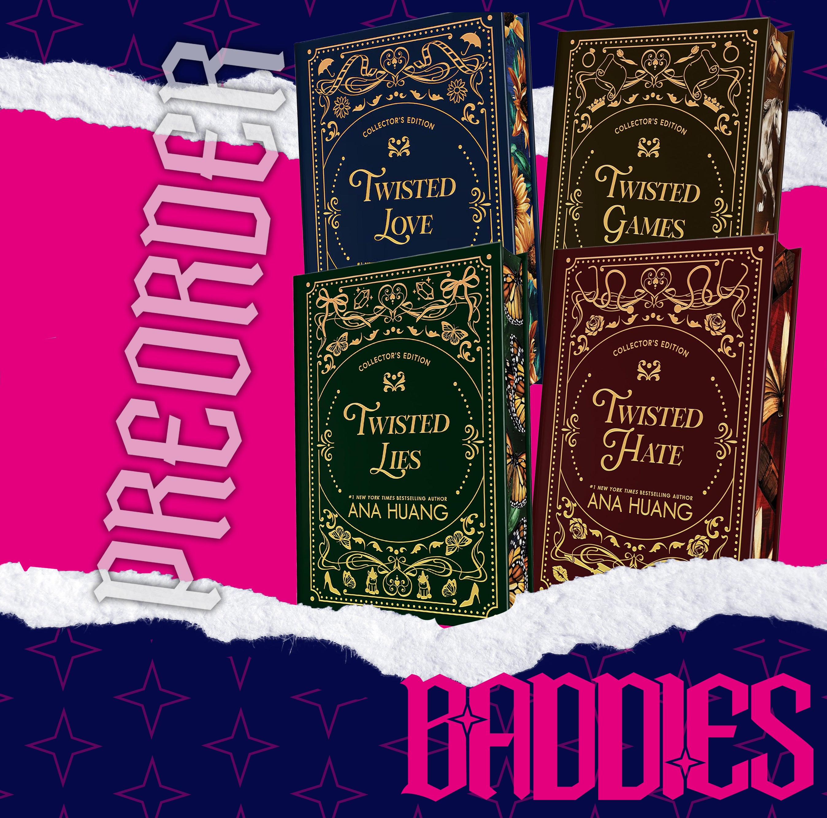 Twisted Series by Ana Huang (Collector's Edition) PREORDER – Baddies