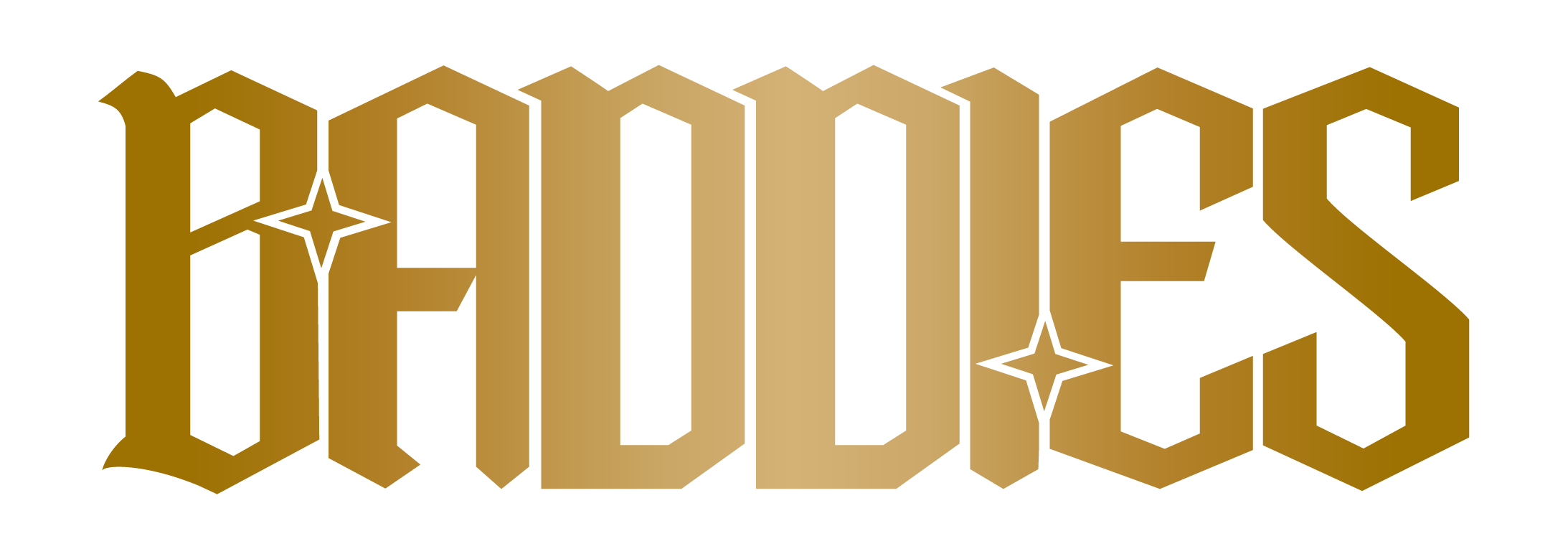 Baddies Book Shop - Gold Logo